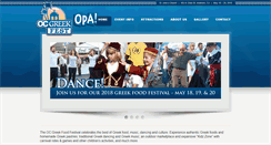 Desktop Screenshot of ocgreekfest.com
